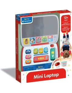 Mini Laptop Educational Electronic Toy for Kids – Learn Letters and Numbers CLE17510 Clementoni | Futurartshop.com