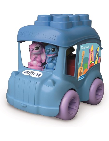 Clementoni Stitch Activity Bus – Disney Educational Toy for Toddlers CLE17974 Clementoni | Futurartshop.com