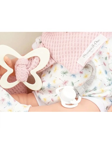 Reborn Doll Sweet Baby Butterfly 42 cm – Realistic Baby Doll for Play & Collection MEP728 Marina e Pau | Futurartshop.com