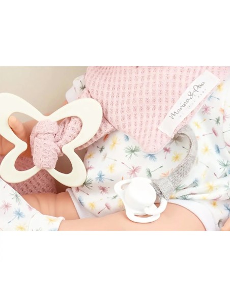 Bambola Reborn Sweet Baby Farfalla 42 cm – Bambola realistica da collezione e gioco MEP728 Marina e Pau | Futurartshop.com