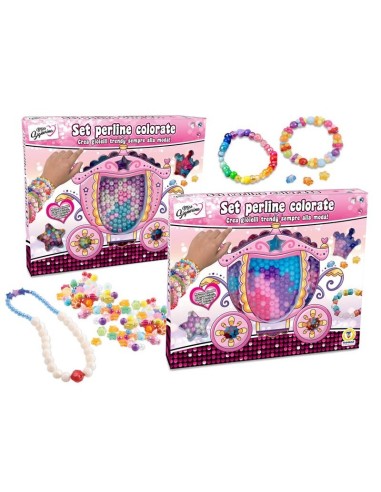 Miss Signorina Beads Set Carriage – Creative Jewelry Kit for Girls TEO80078 Teorema | Futurartshop.com