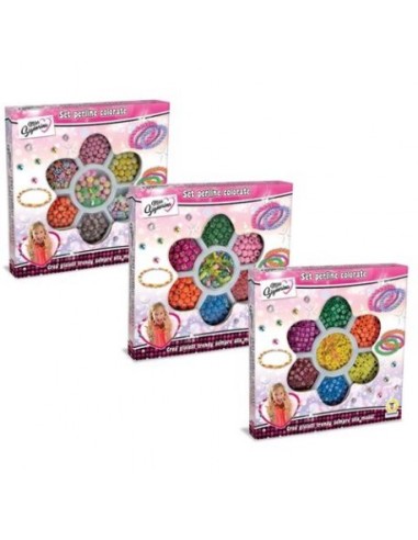 Miss Signorina Set Perline – Kit creativo gioielli fai da te per bambine, 3 modelli assortiti TEO67118 Teorema | Futurartshop...