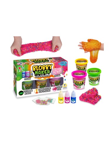 Blobby Market Pasta Morbidosa – Pasta modellabile colorata per bambini TEO52476 Teorema | Futurartshop.com