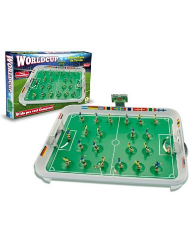 Calcio Balilla da Tavolo World Cup – Biliardino senza aste con pallina e segnapunti TEO60931 Teorema | Futurartshop.com