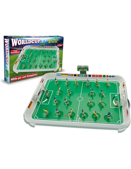Calcio Balilla da Tavolo World Cup – Biliardino senza aste con pallina e segnapunti TEO60931 Teorema | Futurartshop.com