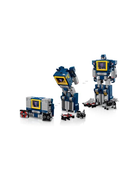 LEGO Icons 10358 Transformers: Soundwave – Set da collezione per adulti e fan LEG6530081 Lego | Futurartshop.com