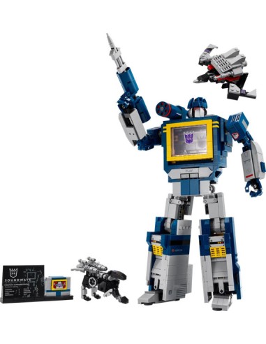 LEGO Icons 10358 Transformers: Soundwave – Collectible Set for Adults and Fans LEG6530081 Lego | Futurartshop.com