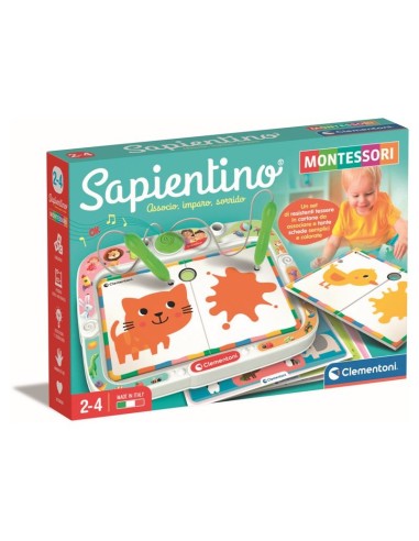 Clementoni Sapientino Montessori – Gioco educativo per bambini 3+ anni CLE16467 Clementoni | Futurartshop.com