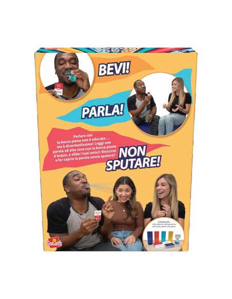 Goliath Acqua in Bocca – Hilarious Party Board Game for Kids and Adults 8+ ITA GOL935280 Goliath | Futurartshop.com