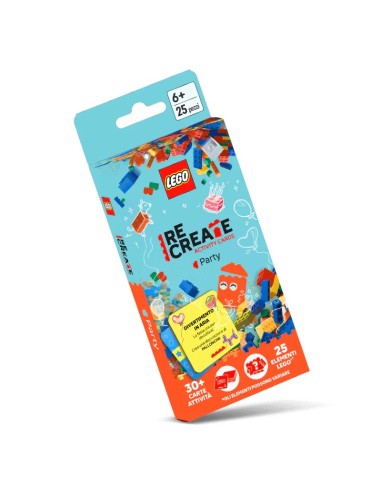 LEGO Recreate Activity Cards Party – Carte attività creative per bambini e feste EREACP-6601 Lego | Futurartshop.com