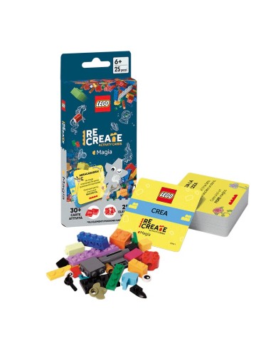 LEGO Recreate Activity Cards Magia – Carte attività creative ed educative per bambini EREACP-6604 Lego | Futurartshop.com