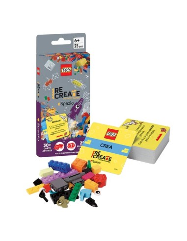 LEGO Recreate Activity Cards Space – Creative and Educational Cards for Kids ITA EREACP-6602 Lego | Futurartshop.com