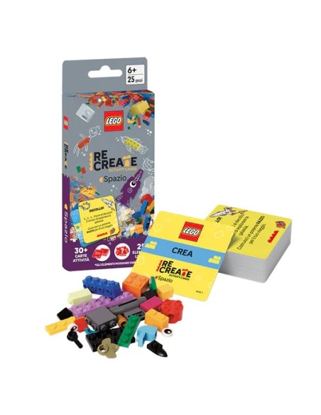 LEGO Recreate Activity Cards Space – Creative and Educational Cards for Kids ITA EREACP-6602 Lego | Futurartshop.com