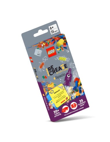 LEGO Recreate Activity Cards Space – Creative and Educational Cards for Kids ITA EREACP-6602 Lego | Futurartshop.com