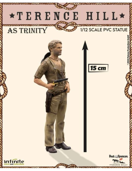 Terence Hill as Trinity – Statua da collezione in PVC 1/12 dettagliata COS101166 infinite statue | Futurartshop.com