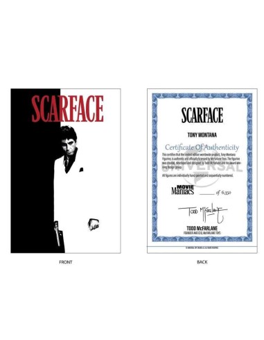 Movie Maniacs Tony Montana Scarface – McFarlane Collectible Action Figure COS14078 McFarlane Toys | Futurartshop.com