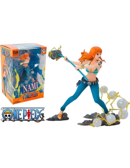 One Piece Nami Battle Mode – Statua PVC 1/10 Super Figure Collection da collezione COSABYFIG122 Abystyle studio | Futurartsho...