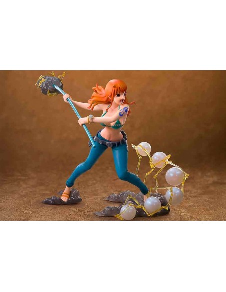 One Piece Nami Battle Mode – Statua PVC 1/10 Super Figure Collection da collezione COSABYFIG122 Abystyle studio | Futurartsho...
