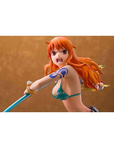 One Piece Nami Battle Mode – Statua PVC 1/10 Super Figure Collection da collezione COSABYFIG122 Abystyle studio | Futurartsho...