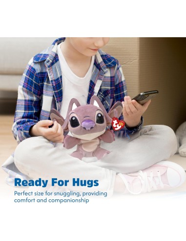 TY Angel Floppy Plush 20 cm – Soft Collectible Beanie Babies Toy CRAT44031 Ty | Futurartshop.com