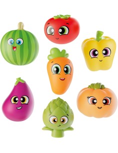 Carotina Baby Vegetables Bath Fun – Floating Bath Toy Set with Vegetables for Babies and Toddlers 12+ Months LIS113705 Liscia... 2