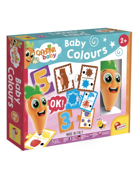 Carotina Baby Penna Parlante Baby Colors – Giocattolo Educativo Interattivo con Suoni e Attività Didattiche 12+ Mesi LIS10729...