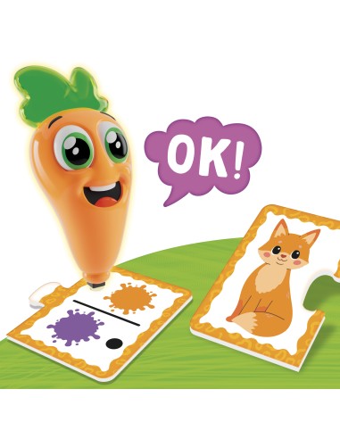 Carotina Baby Penna Parlante Baby Colors – Giocattolo Educativo Interattivo con Suoni e Attività Didattiche 12+ Mesi LIS10729...