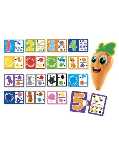 Carotina Baby Penna Parlante Baby Colors – Giocattolo Educativo Interattivo con Suoni e Attività Didattiche 12+ Mesi LIS10729...