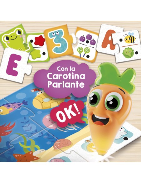 Carotina Baby Talking Pen – Set of 20 Interactive Educational Games for Kids 3+ Years ITA LIS110001 Lisciani | Futurartshop.com