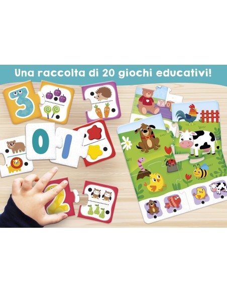 Carotina Baby Talking Pen – Set of 20 Interactive Educational Games for Kids 3+ Years ITA LIS110001 Lisciani | Futurartshop.com