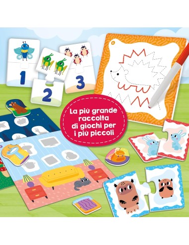 Carotina Baby 60 Giochi – Maxi Set Educativo Interattivo con Attività Didattiche per Bambini 2+ Anni LIS102877 Lisciani | Fut...