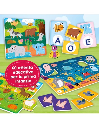 Carotina Baby 60 Games – Interactive Educational Maxi Set with Learning Activities for Kids 2+ Years ITA LIS102877 Lisciani |...
