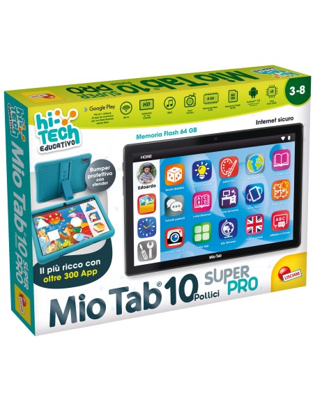 Mio Tab 10″ Super Pro – Tablet Educativo Hi-Tech per Bambini LIS108848 Lisciani | Futurartshop.com