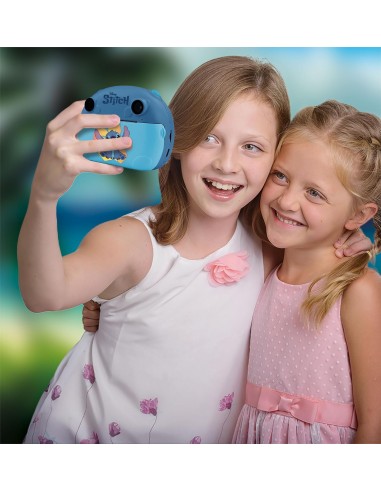 Stitch Print Cam – Fotocamera Istantanea per Bambini con Stampe LIS107247 Lisciani | Futurartshop.com