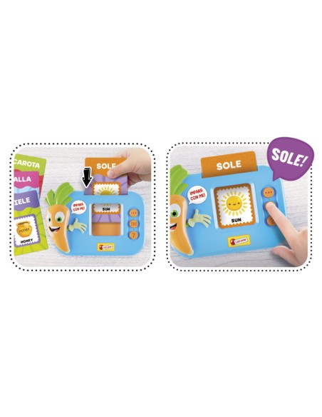 Carotina Talking Cards – Interactive Educational Game for Kids ITA LIS109920 Lisciani | Futurartshop.com