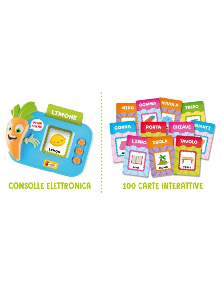 Carotina Talking Cards – Interactive Educational Game for Kids ITA LIS109920 Lisciani | Futurartshop.com