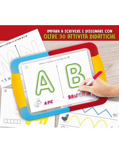 Carotina Lavagna LED – Lavagna Luminosa Educativa per Bambini LIS77441 Lisciani | Futurartshop.com