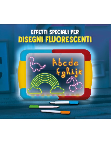Carotina LED Board – Educational Light-Up Writing Board for Kids LIS77441 Lisciani | Futurartshop.com
