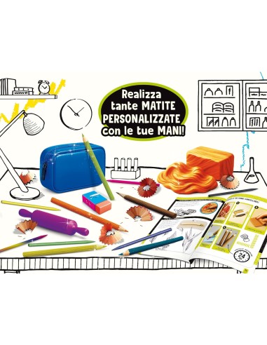 I’m a Genius Pencil Lab – Educational Science Kit for Kids LIS113934 Lisciani | Futurartshop.com