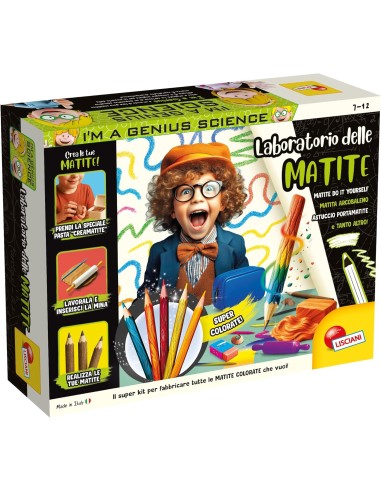 I’m a Genius Pencil Lab – Educational Science Kit for Kids LIS113934 Lisciani | Futurartshop.com