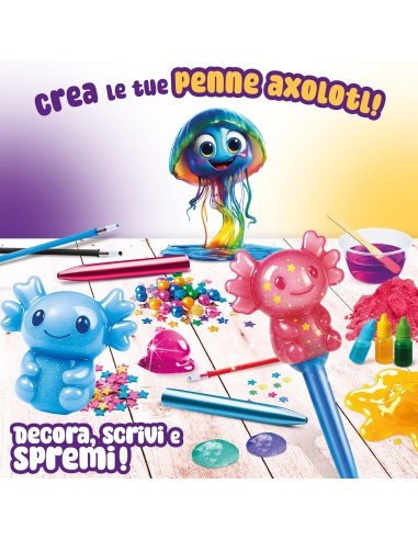 Slumi Science Squish and Slime Pens – Penne Slime Creative per Bambini LIS113989 Lisciani | Futurartshop.com