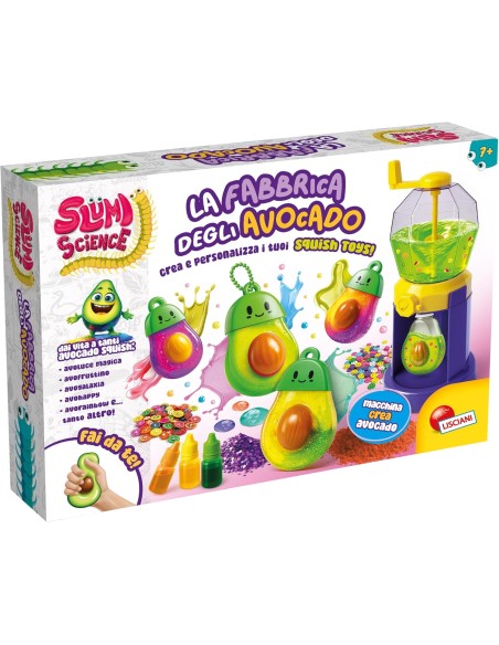 Slumi Science Avocado Factory – Fun Educational Science Kit for Kids LIS113996 Lisciani | Futurartshop.com