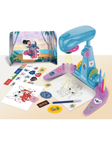Stitch Projector Drawing School – Light-Up Drawing Board for Kids LIS113071 Lisciani | Futurartshop.com