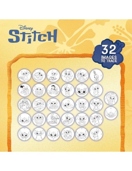 Stitch Projector Drawing School – Lavagna Luminosa per Disegnare Bambini LIS113071 Lisciani | Futurartshop.com
