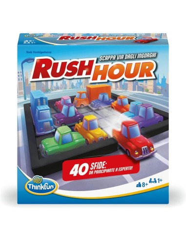 Tinkfun Rush Hour – Gioco da Tavolo Rompicapo Logico RAV763009 Ravensburger | Futurartshop.com