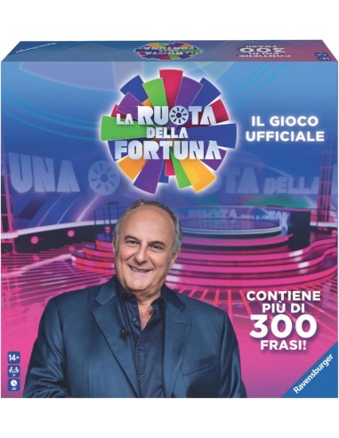 Wheel of Fortune – Official Family Board Game ITA RAV24963 Ravensburger | Futurartshop.com