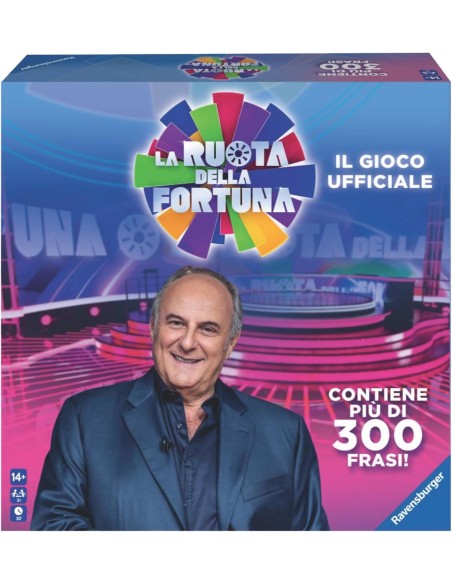 Wheel of Fortune – Official Family Board Game ITA RAV24963 Ravensburger | Futurartshop.com