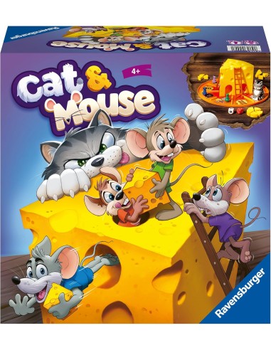 Cat & Mouse Game – Gioco da Tavolo Divertente per Bambini e Famiglie RAV24558 Ravensburger | Futurartshop.com