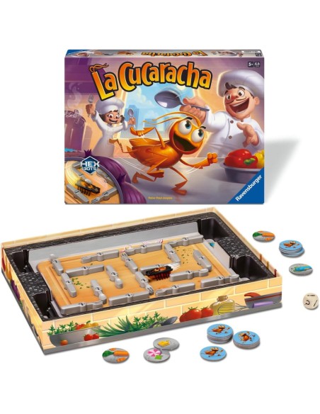 La Cucaracha Hex Bugs – Fun Family Board Game for Kids ITA RAV22440 Ravensburger | Futurartshop.com