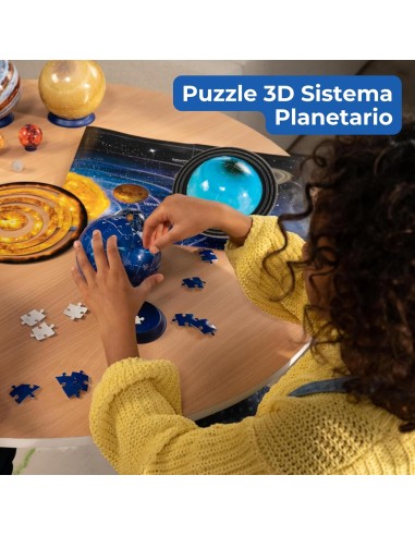 Puzzle 3D Il Sistema Solare – Globo Educativo 540 Pezzi per Bambini e Adulti RAV116683 Ravensburger | Futurartshop.com